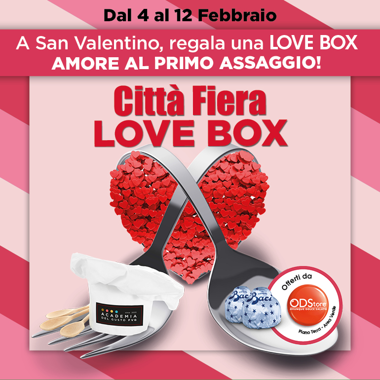 Regala la Love Box per San Valentino