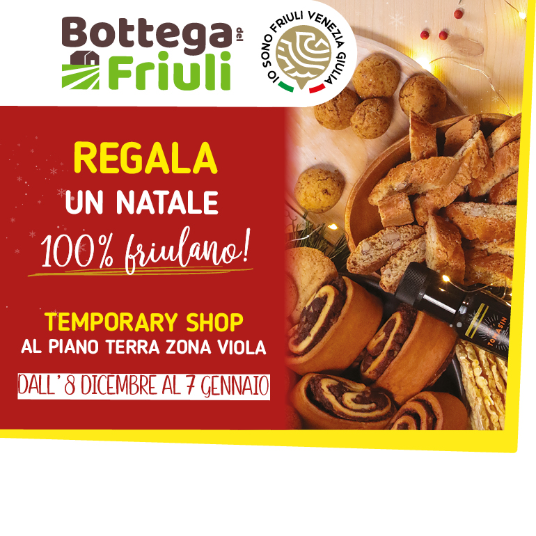 Temporary Shop "Bottega del Friuli "