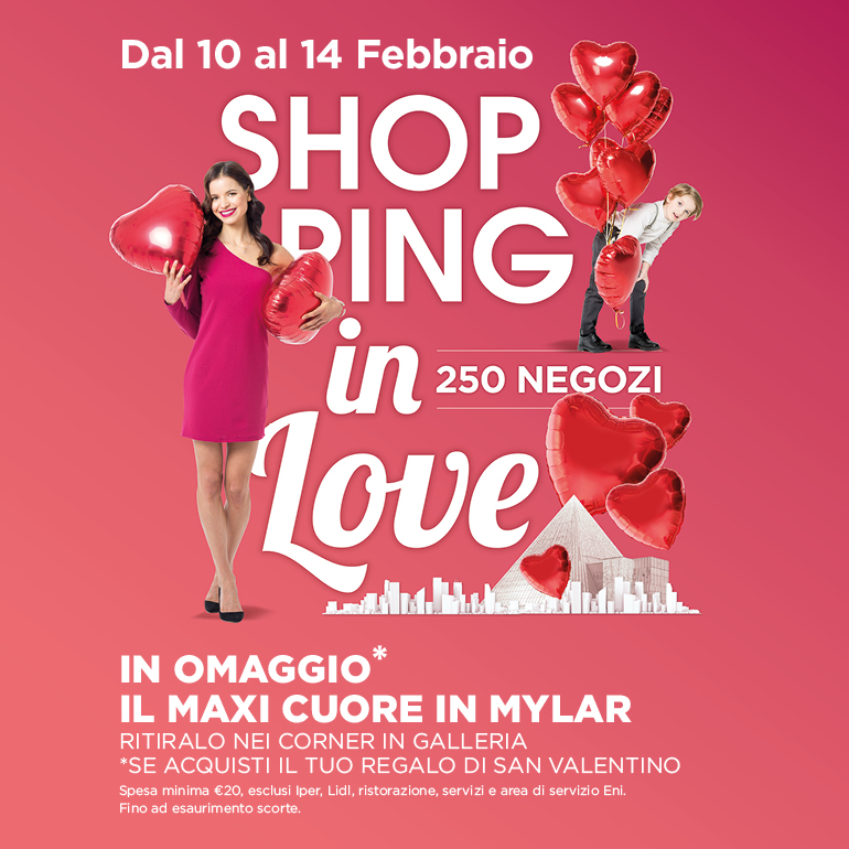 Shopping in love a Città Fiera