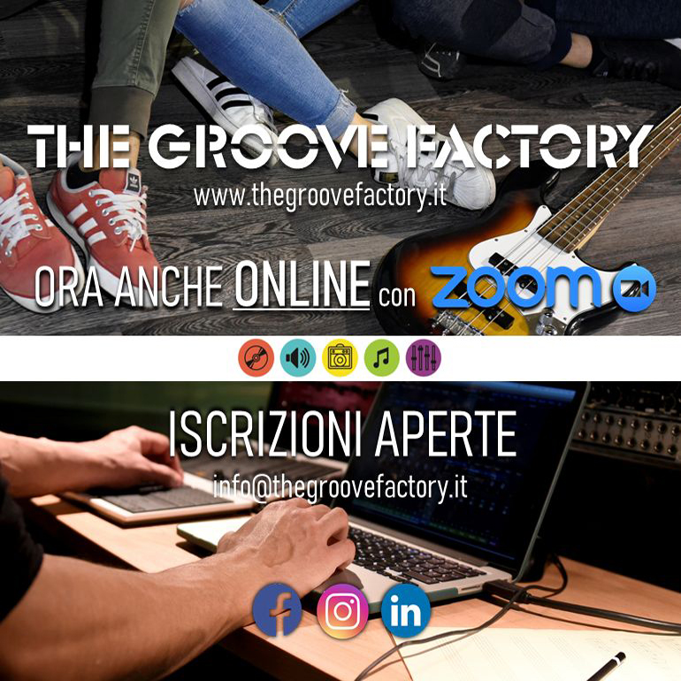 The Groove Factory: lezioni on line