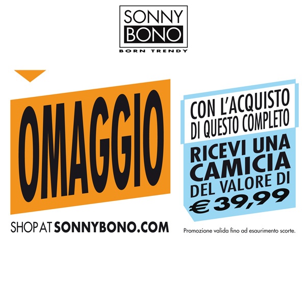 Con l'acquisto di un completo ricevi una camicia in omaggio