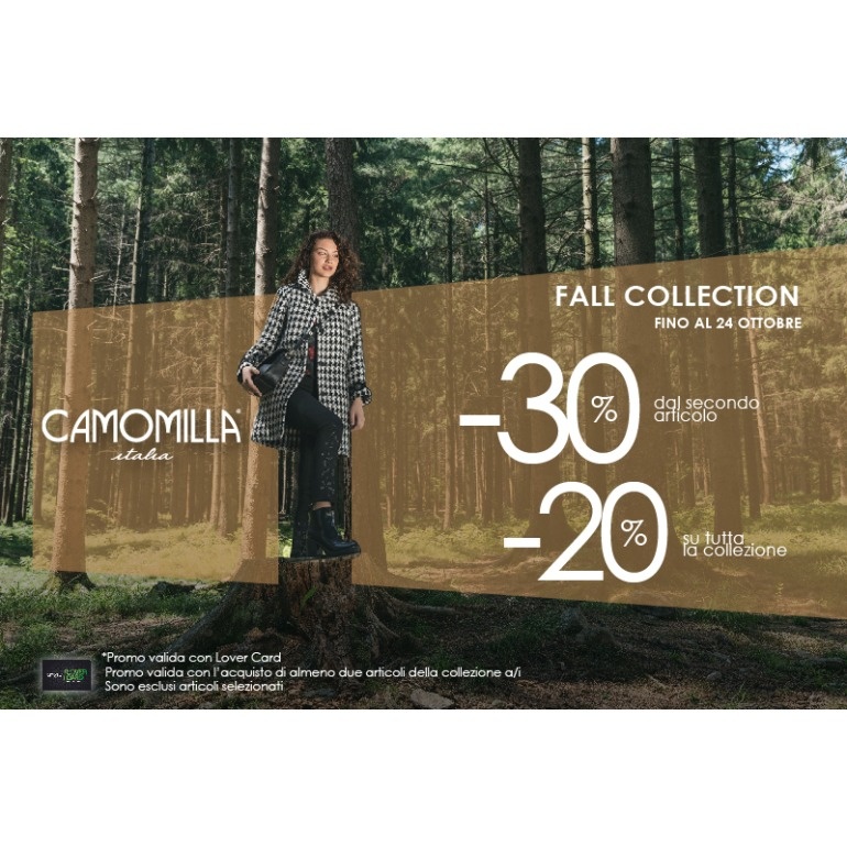 Sconti sulla collezione autunnale