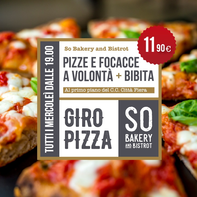 Pizza e focacce a volontà