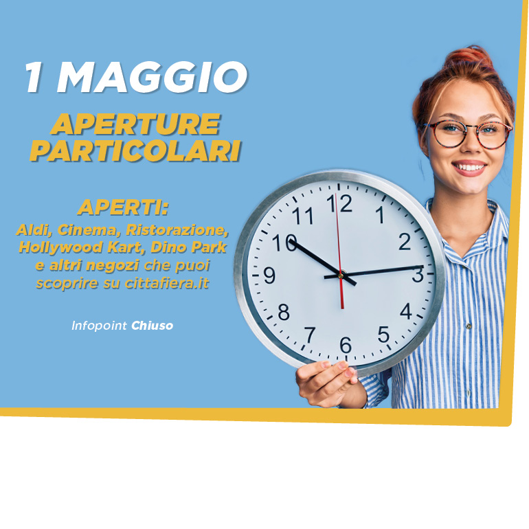 Apertura 1 maggio