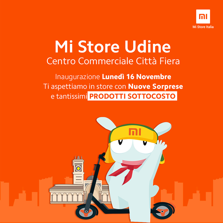 NUOVA APERTURA MI STORE ITALIA! Non mancare il 16 Novembre. Ti aspettiamo!