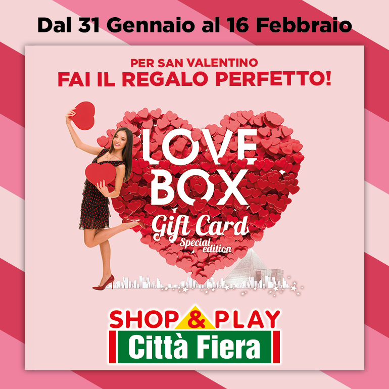 San Valentino Promo Gift Card ,  Biglietti Cinema e Baci® Perugina®