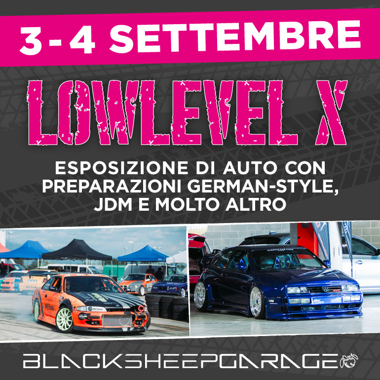 LowLevel X: a Città Fiera il raduno auto German-Style
