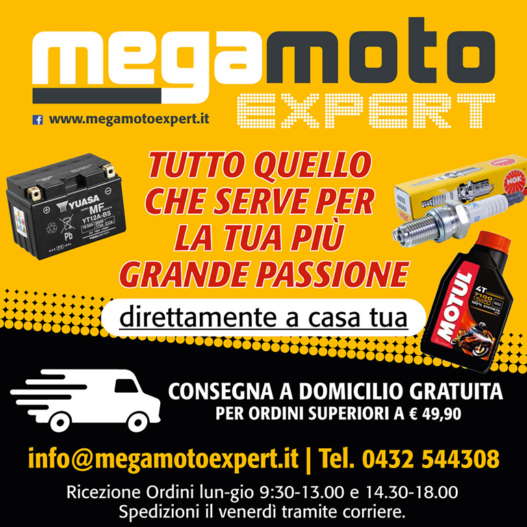 Mega Moto Expert effettua la CONSEGNA A DOMICILIO GRATUITA