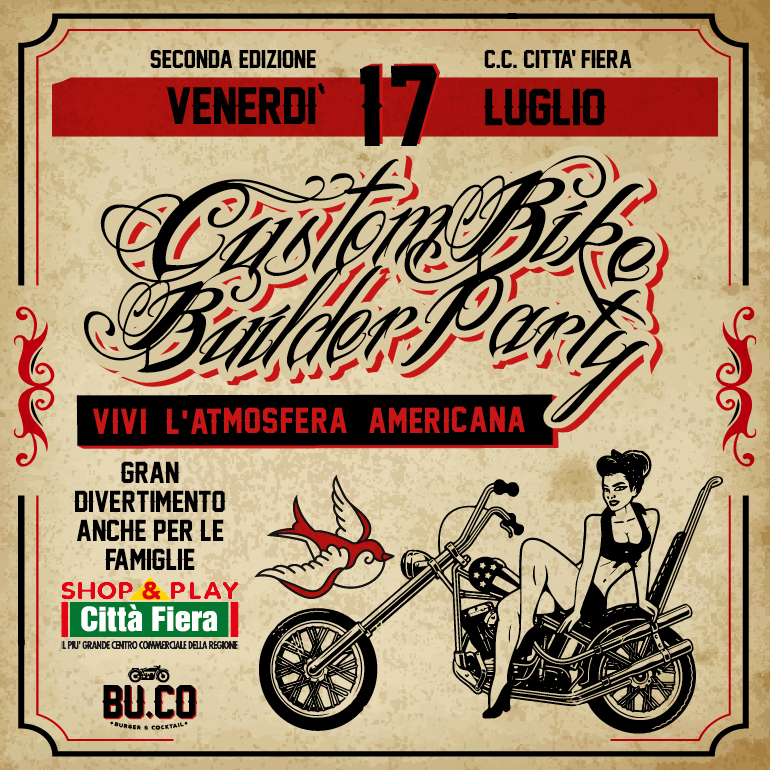 Custom BIKE builder PARTY