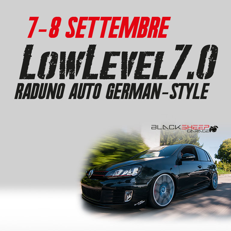 LowLevel 7.0: a Città Fiera il raduno auto German-Style