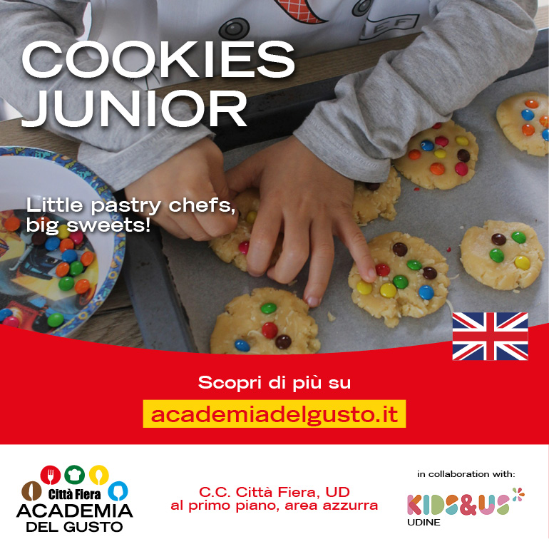 Cookies Junior: un pomeriggio tra biscotti, inglese e divertimento!
