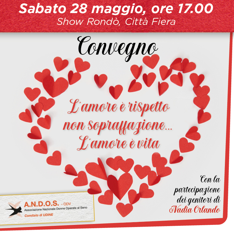 Convegno ANDOS "L'amore è rispetto, non sopraffazione. L'amore è vita"