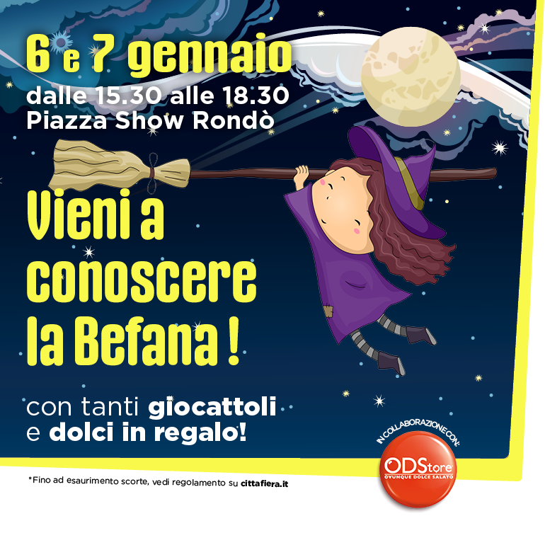 Vieni a conoscere la Befana