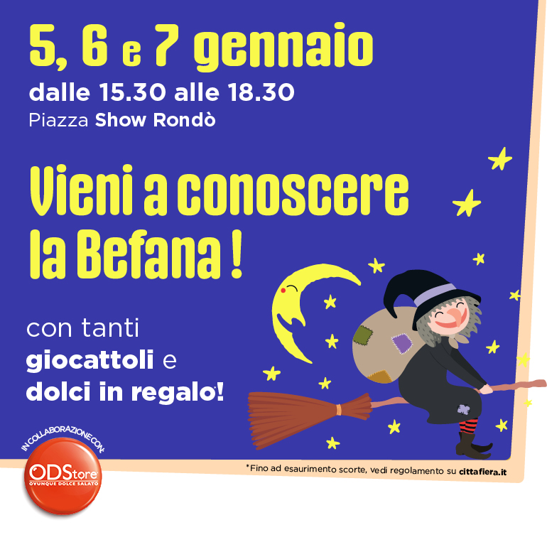 Vieni a conoscere la Befana