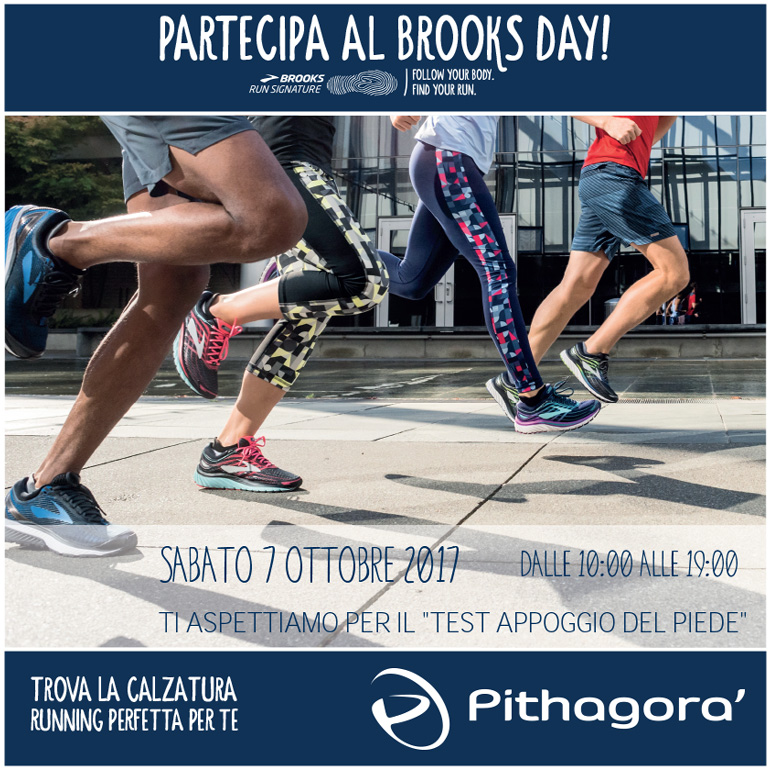 Partecipa al Brooks Day da Pithagorà