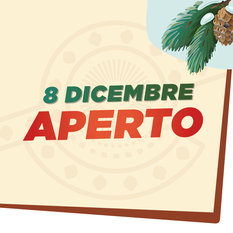 8 DICEMBRE APERTO