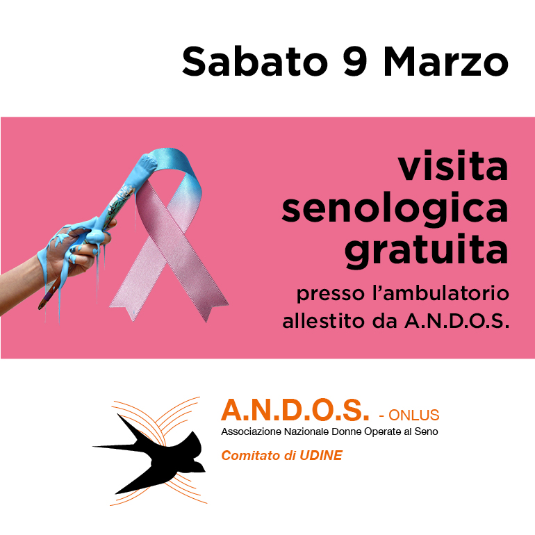 Prenota la tua visita senologica gratuita per sabato 9 marzo