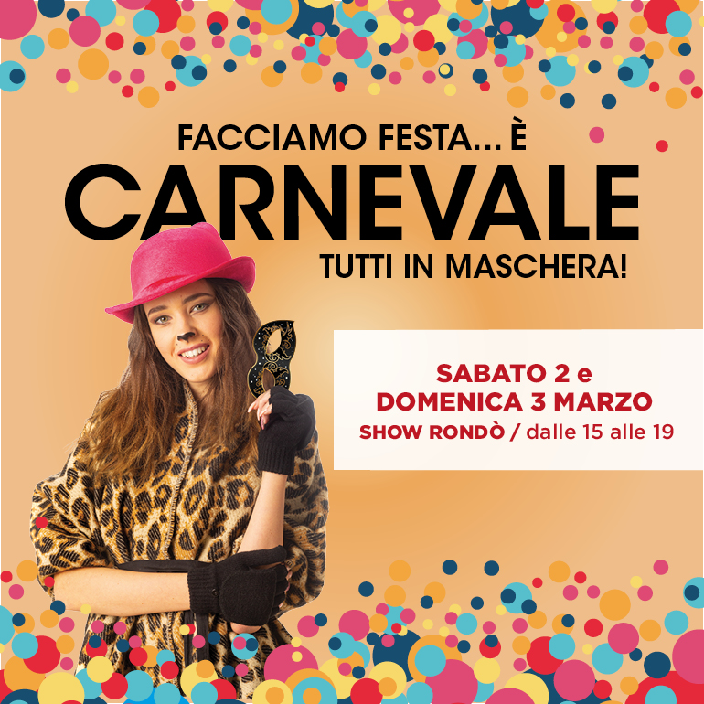 Festeggia il grande Carnevale a Città Fiera