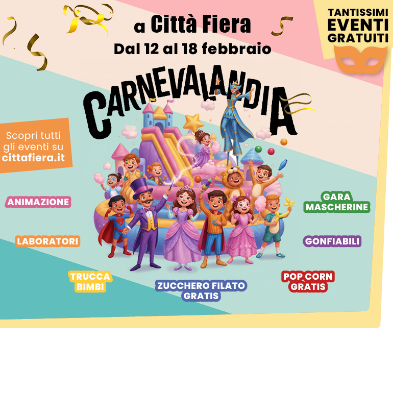Carnevalandia: una settimana di magia e divertimento a Città Fiera