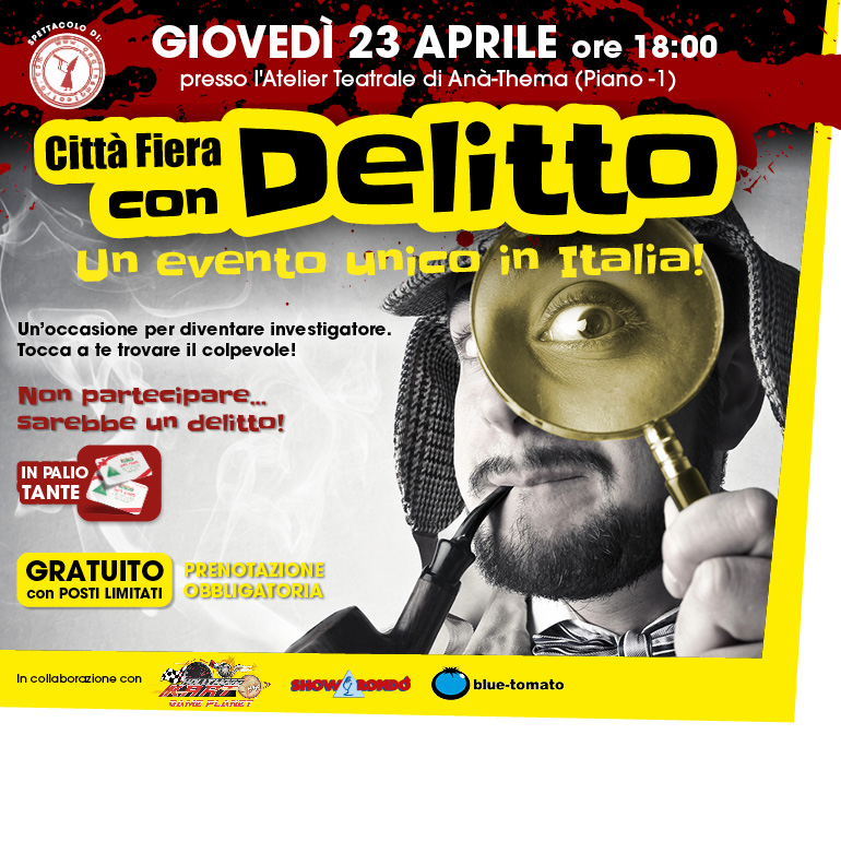 Città Fiera con Delitto - Un Evento Unico in Italia!