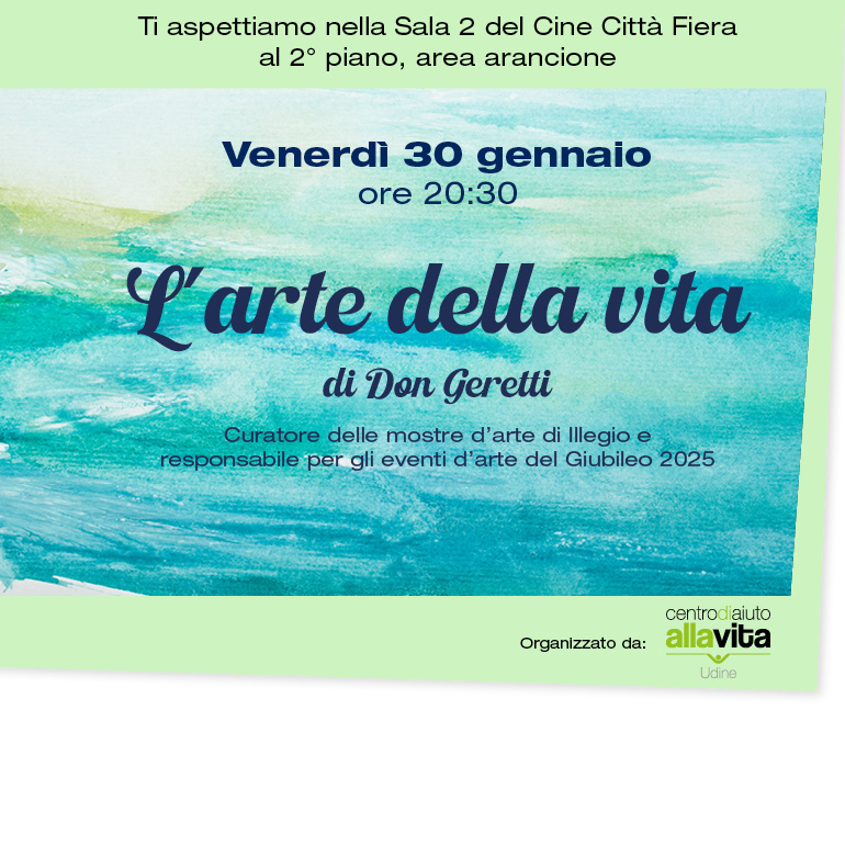 L'arte della Vita: Incontro a cura di Don Geretti