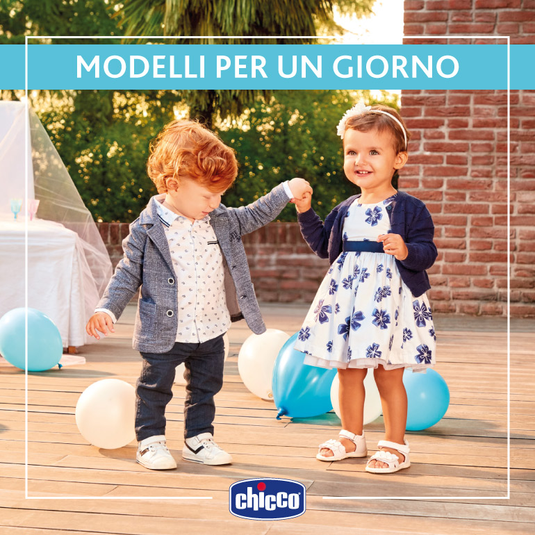 Diventa modello Chicco per un giorno