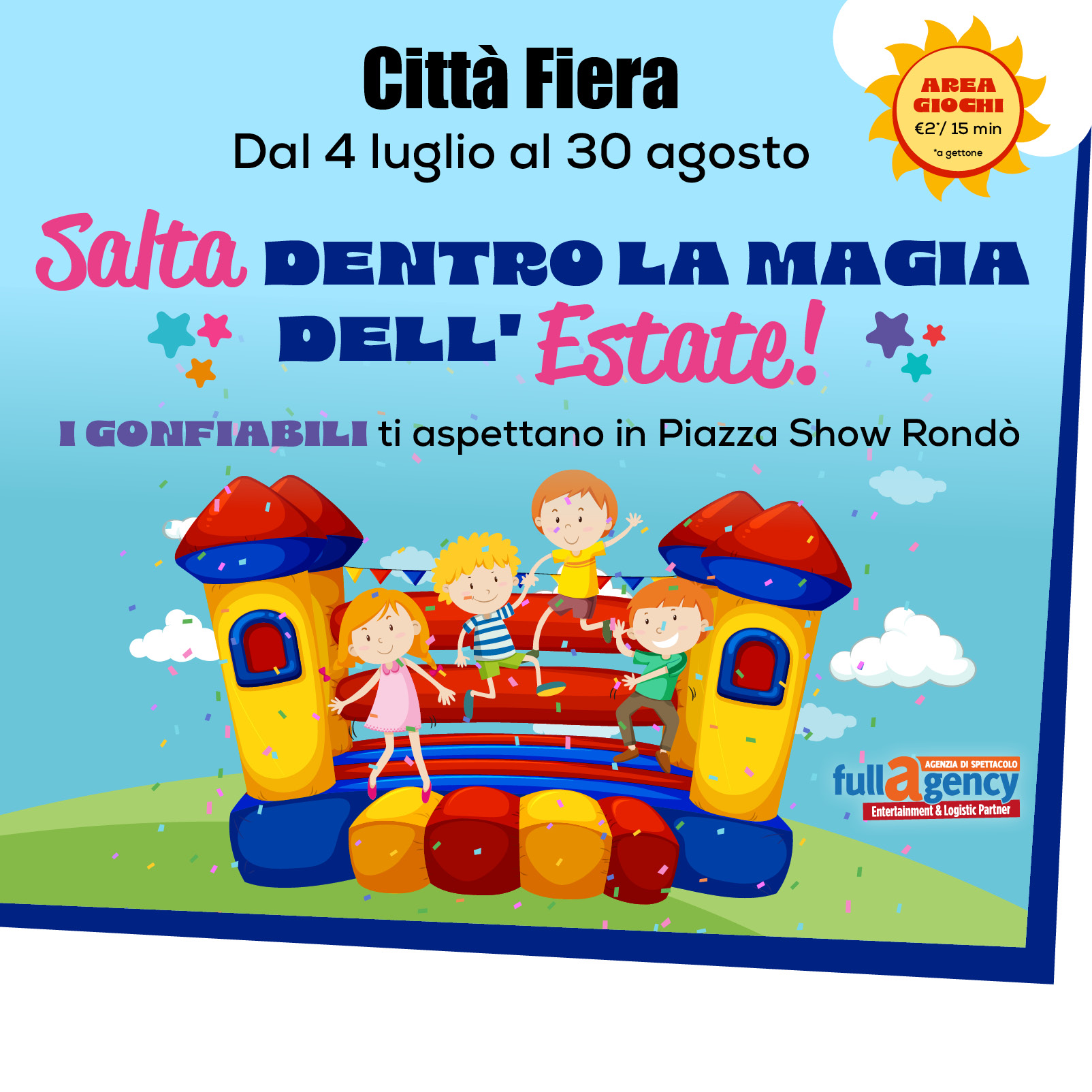 Gonfiabili a Città Fiera