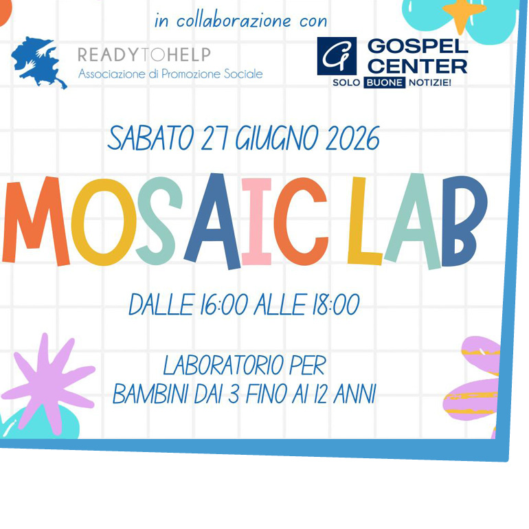 Laboratorio di mosaico con Gospel Center