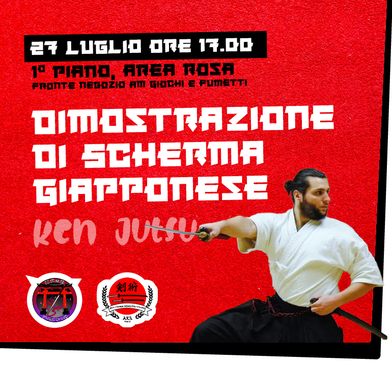 Dimostrazione di Scherma Giapponese (Ken Jutsu)