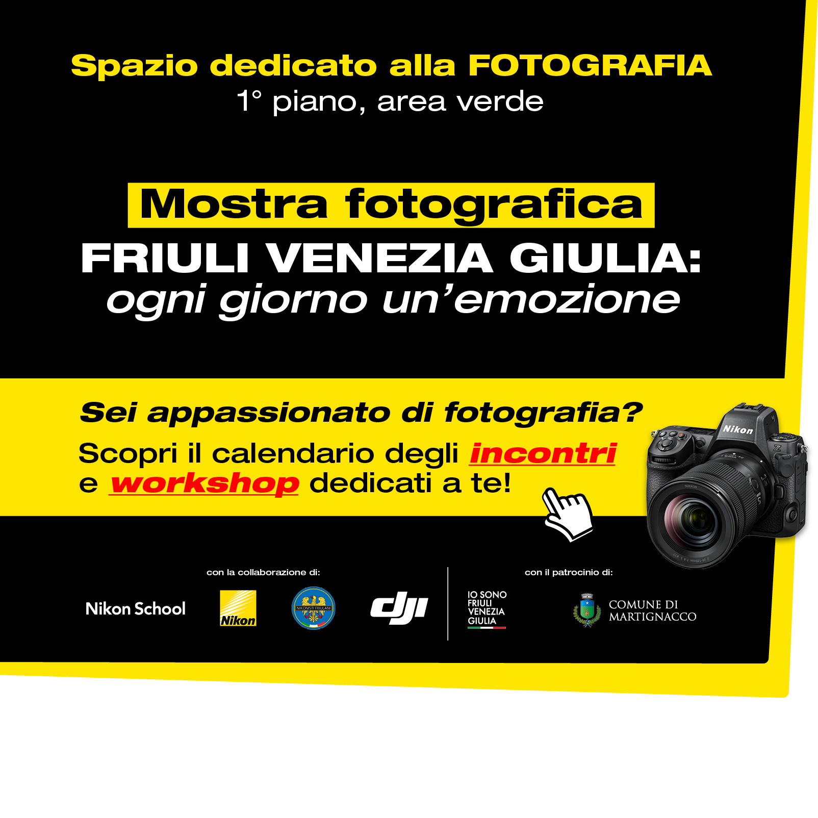 Incontri e workshop dedicati agli appassionati di fotografia