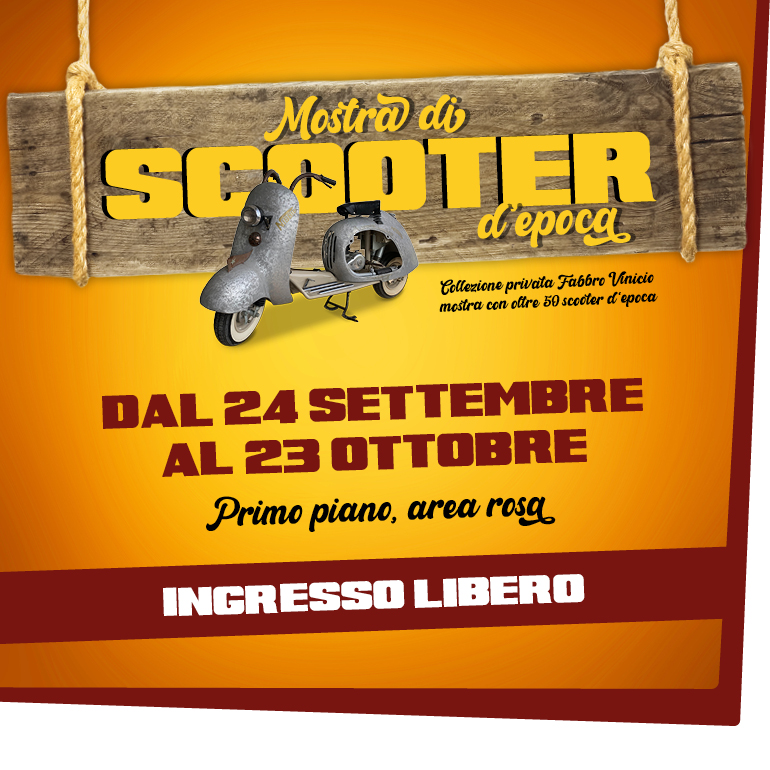 Mostra di scooter d'epoca