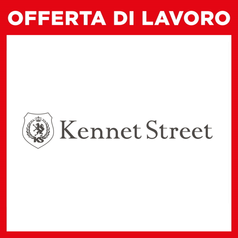 KENNET STREET cerca Addetto/a vendite PART-TIME