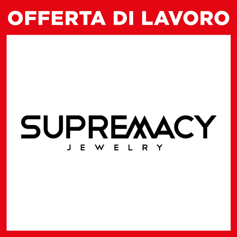 Annuncio di lavoro: addetto/a alla vendita negozio  SUPREMACY