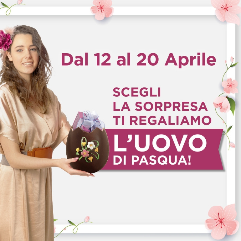 Per Pasqua: scegli la sorpresa l'uovo te lo regaliamo noi!