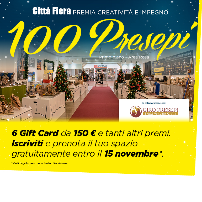 Mostra "100 Presepi Città Fiera 2023-24"