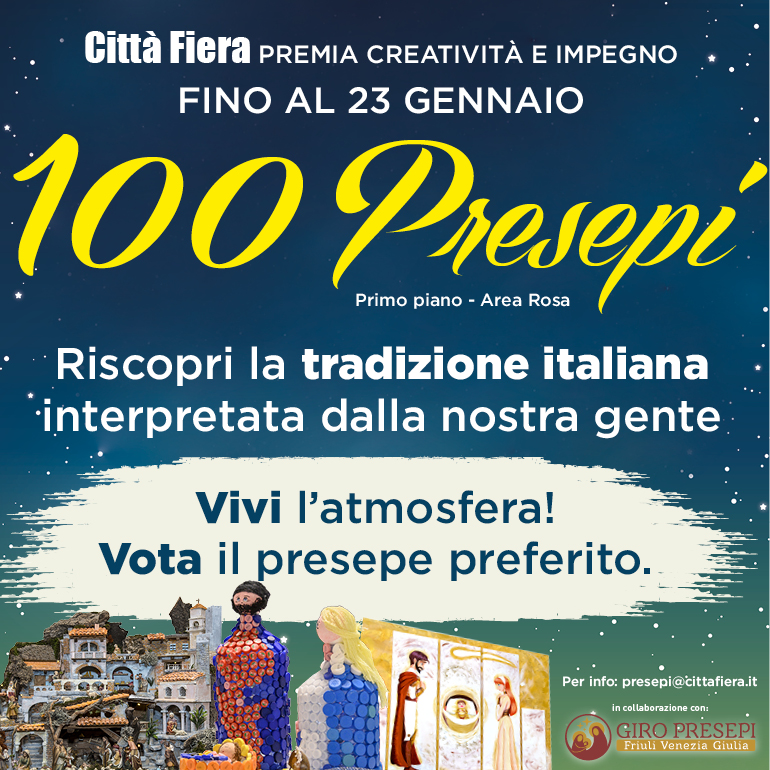 100 presepi a Città Fiera