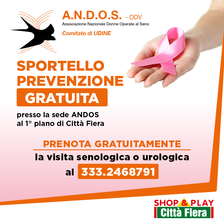 Nuovo sportello PREVENZIONE gratuita curato dall’ A.N.D.O.S