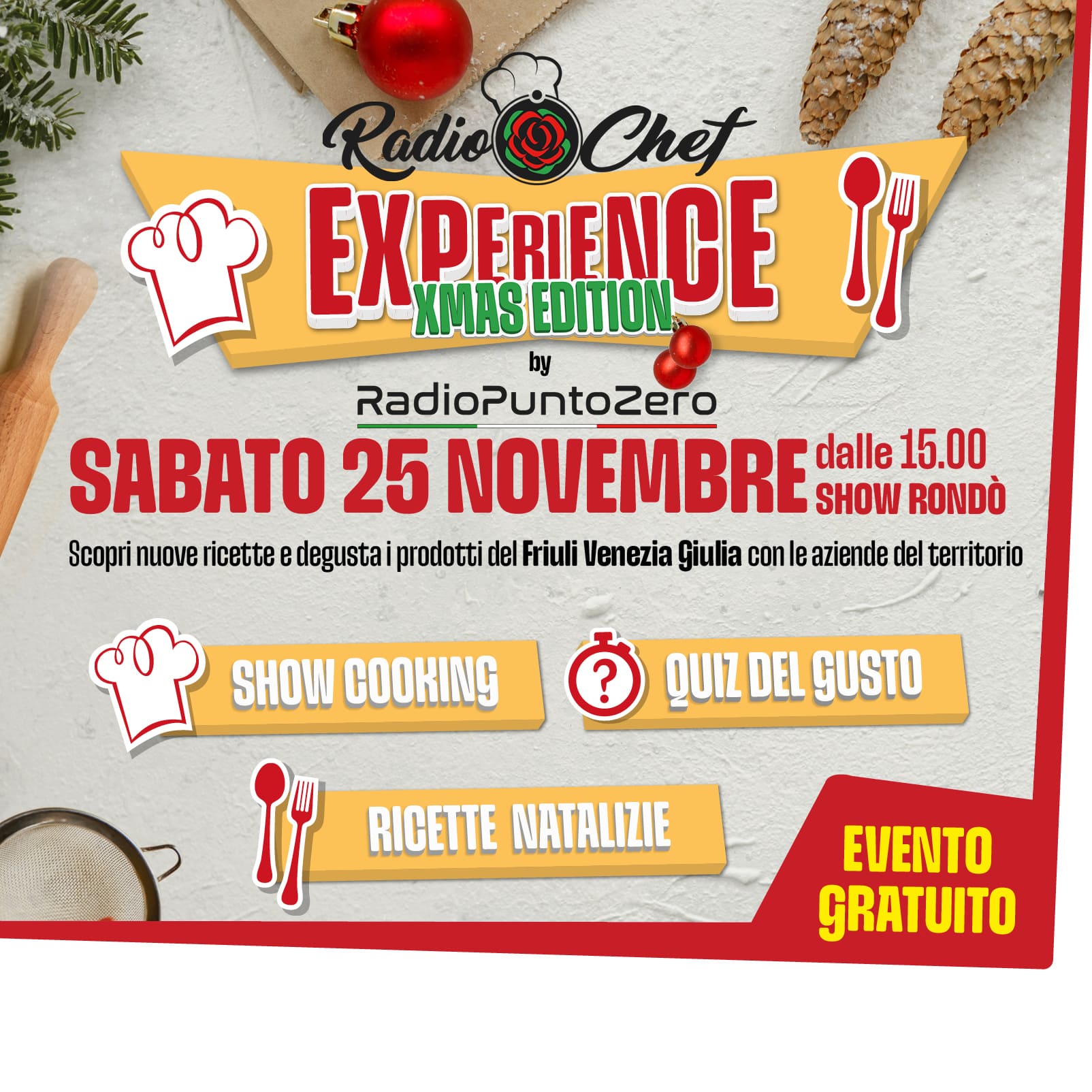 Radio Chef Experience - Xmas Edition