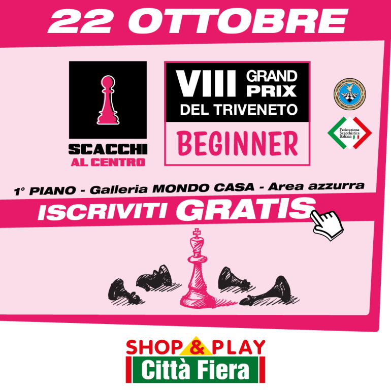 Torneo di scacchi "BEGINNER" - 22/10/23