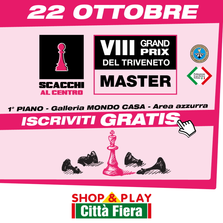 Torneo di scacchi "MASTER" - 22/10/23