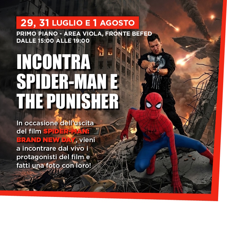 Incontra Spider-Man e The Punisher