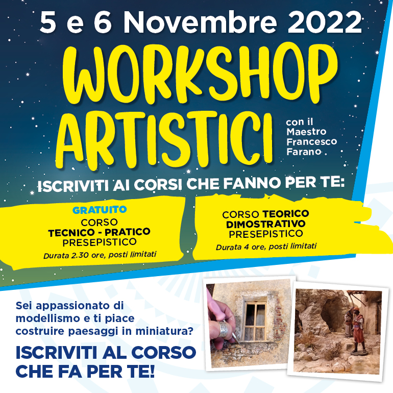 Workshop Artistici a Città Fiera