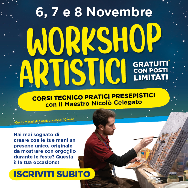 Workshop Artistici: corsi tecnico pratici presepistici