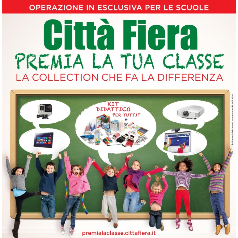 "Città Fiera Premia la Tua Classe": sono partite le consegne dei kit didattici!