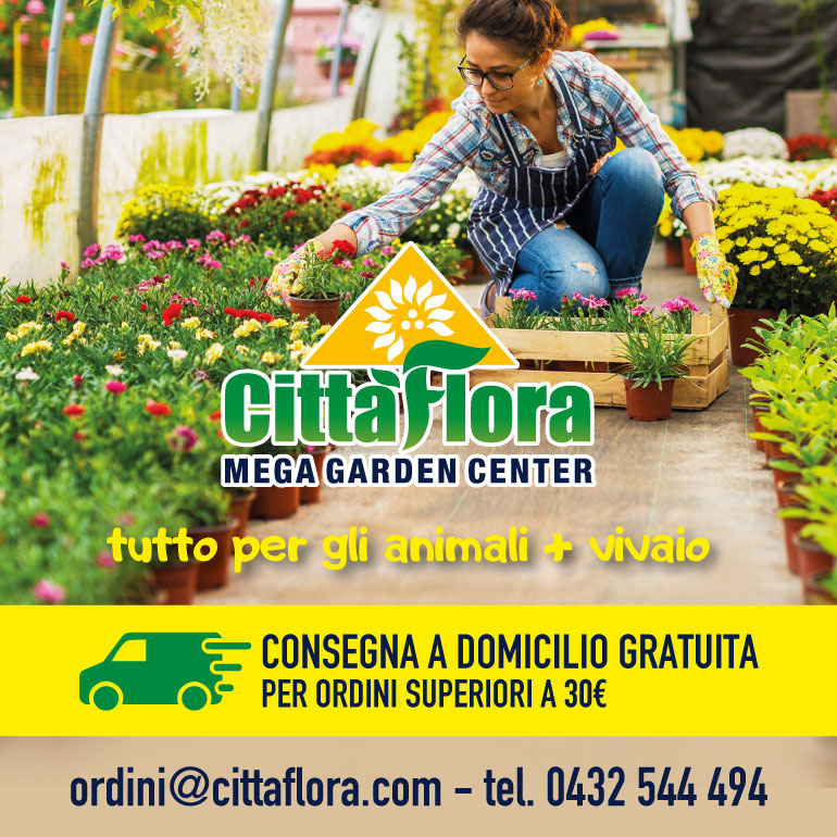 CITTA' FLORA MEGA GARDEN CENTER effettua consegne a domicilio