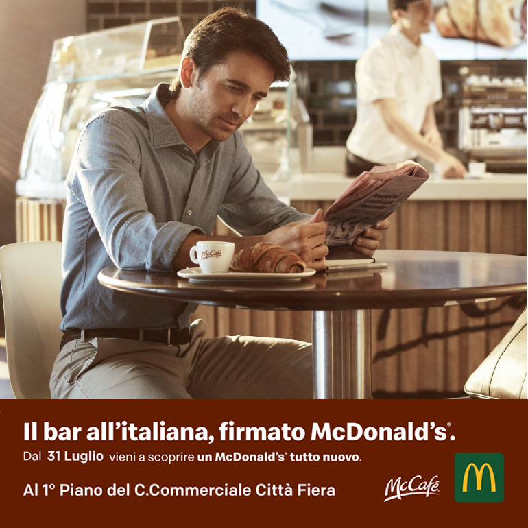 Il 31 luglio riapre McDonald's