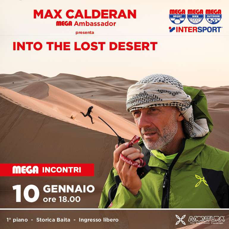 Mega Incontro al Mega Intersport con Max Calderan