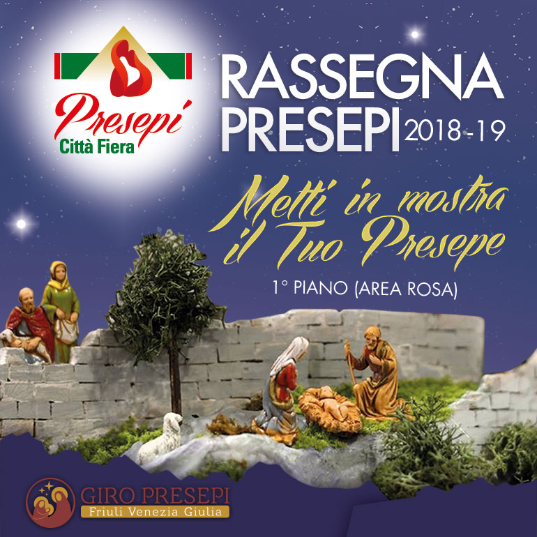 Metti in mostra il tuo presepe! Rassegna presepi 2018-2019