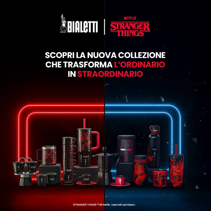 Nuova collezione Bialetti Stranger Things