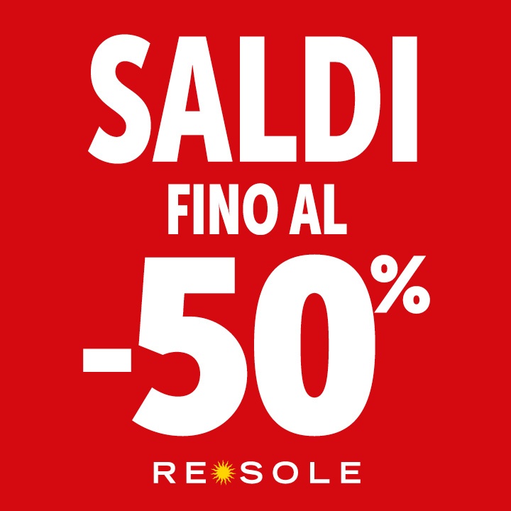 Da Re Sole sono arrivati i SALDI!
